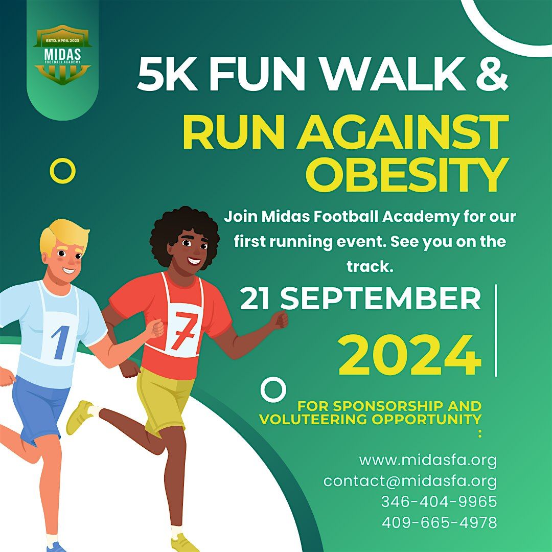 5K Fun Walk and Run against Obesity