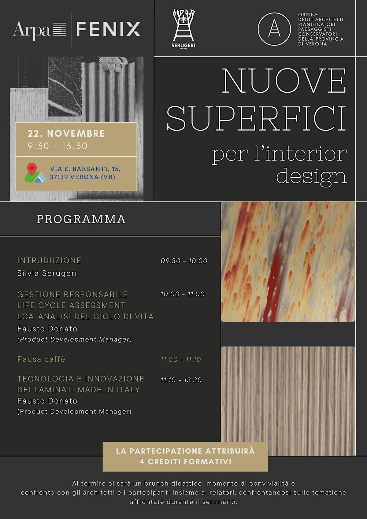 Nuove Superfici per l'interior design