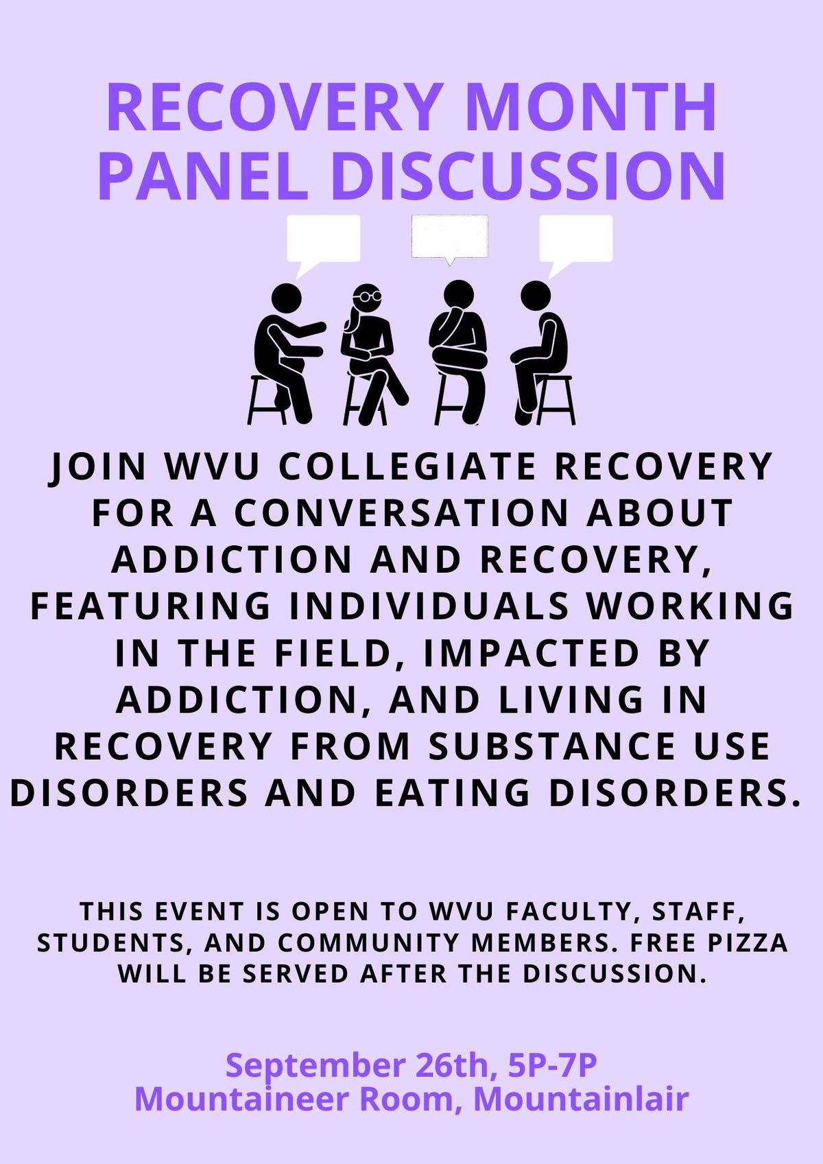 Recovery Month Panel Discussion