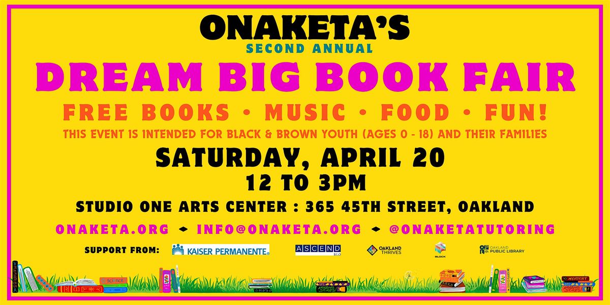 Onaketa's Dream Big Book Fair