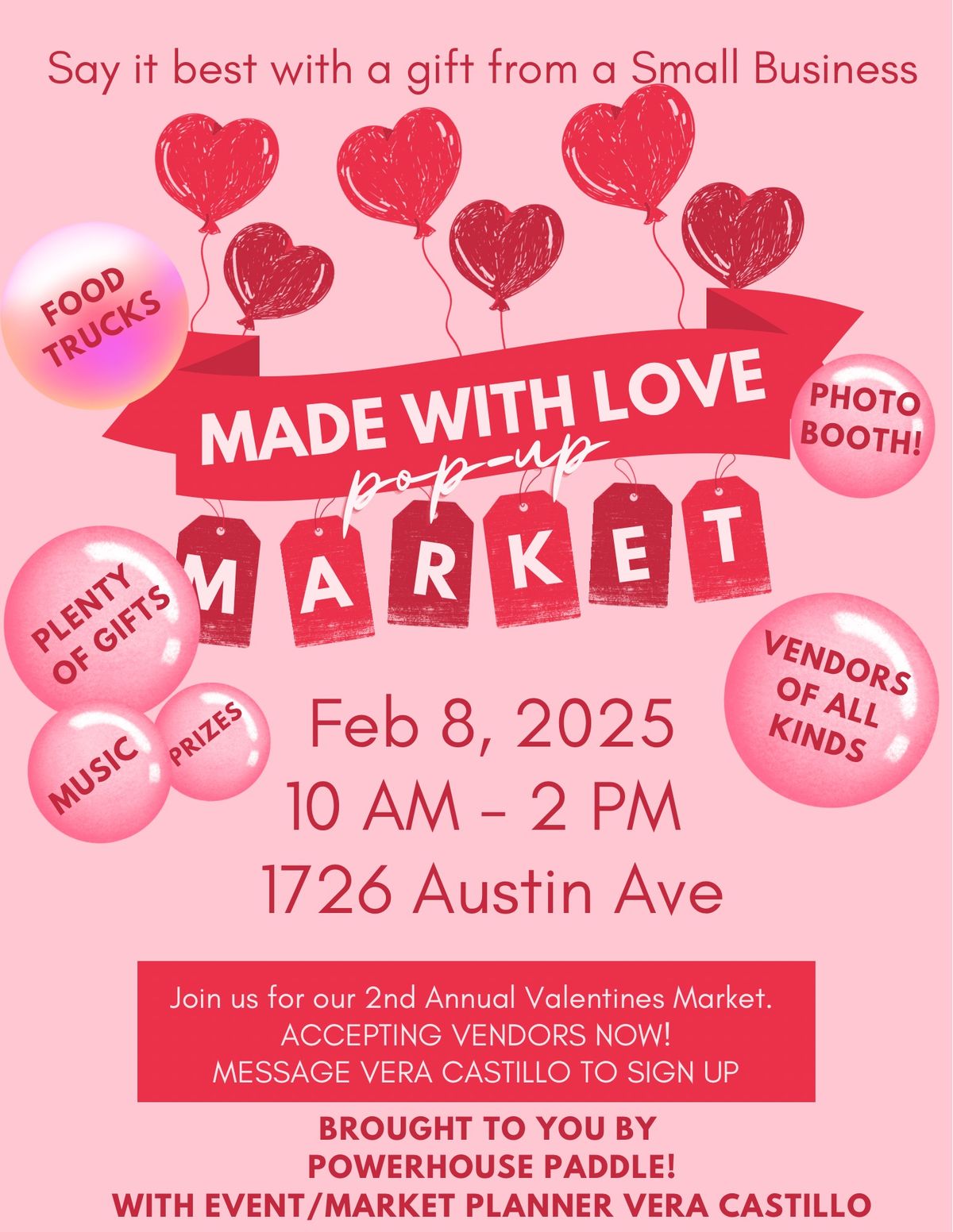 Made with Love Pop Up Market 