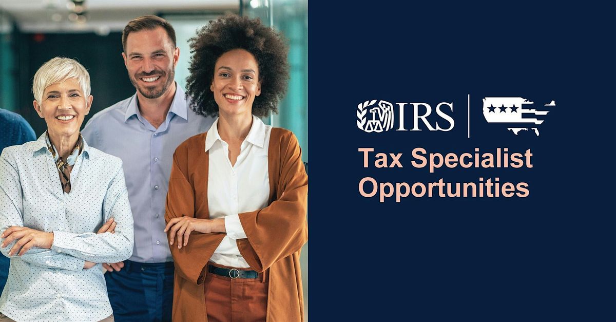 IRS Recruitment Event for the Tax Specialist positions-Charlotte NC