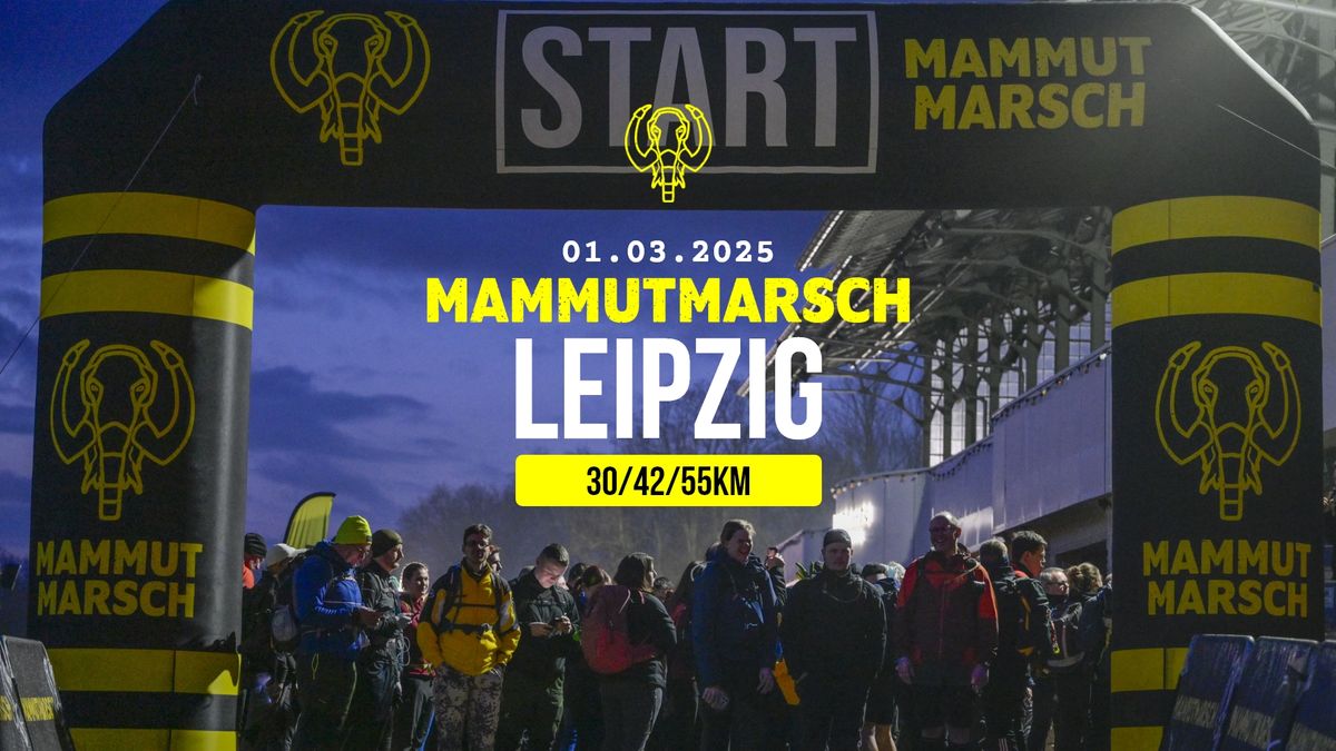 Mammutmarsch Leipzig - 30\/42\/55KM 