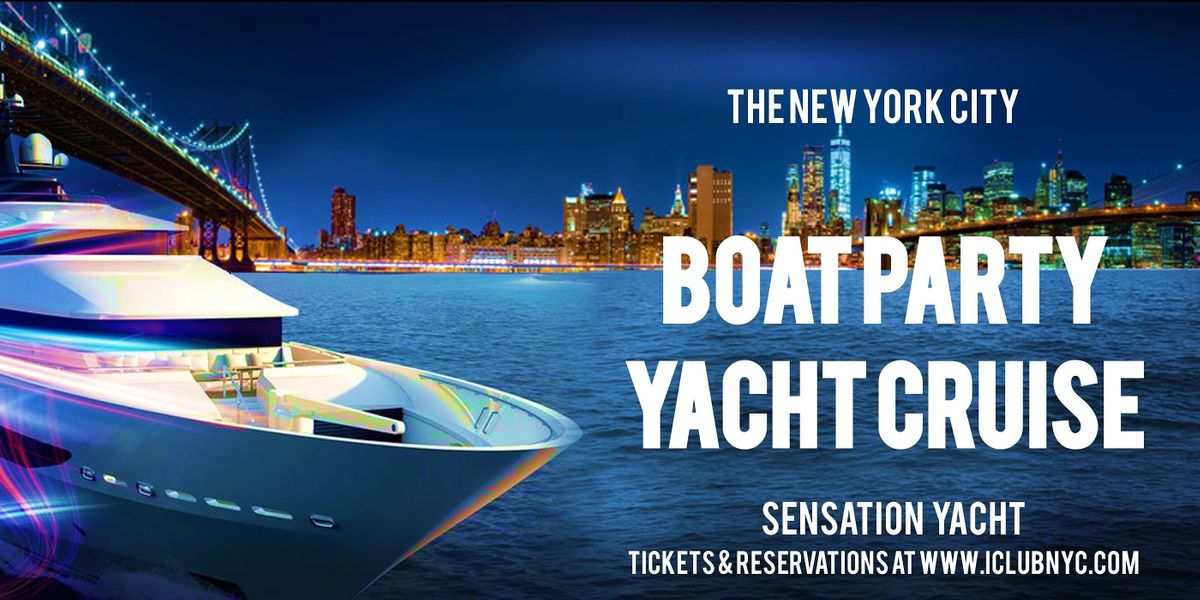 #1 NEW YORK BOAT PARTY YACHT CRUISE  | Skyline Views