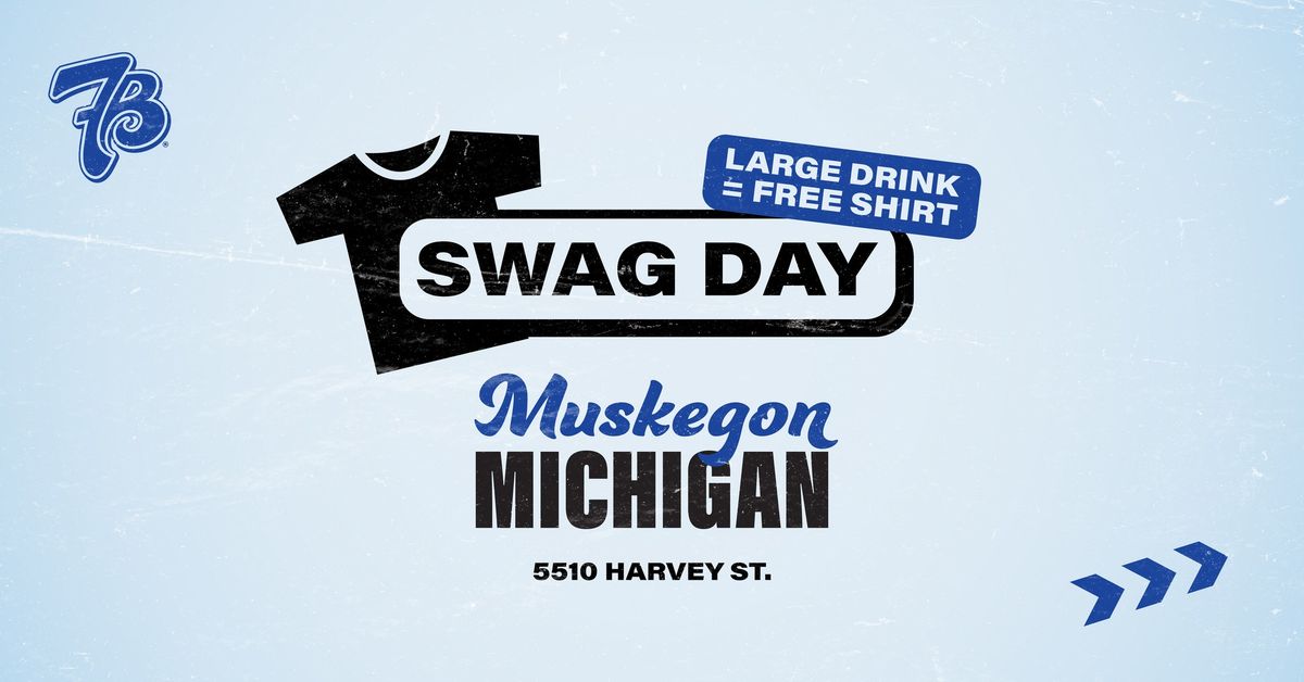 FREE SHIRTS | SWAG DAY | MUSKEGON, MI!!