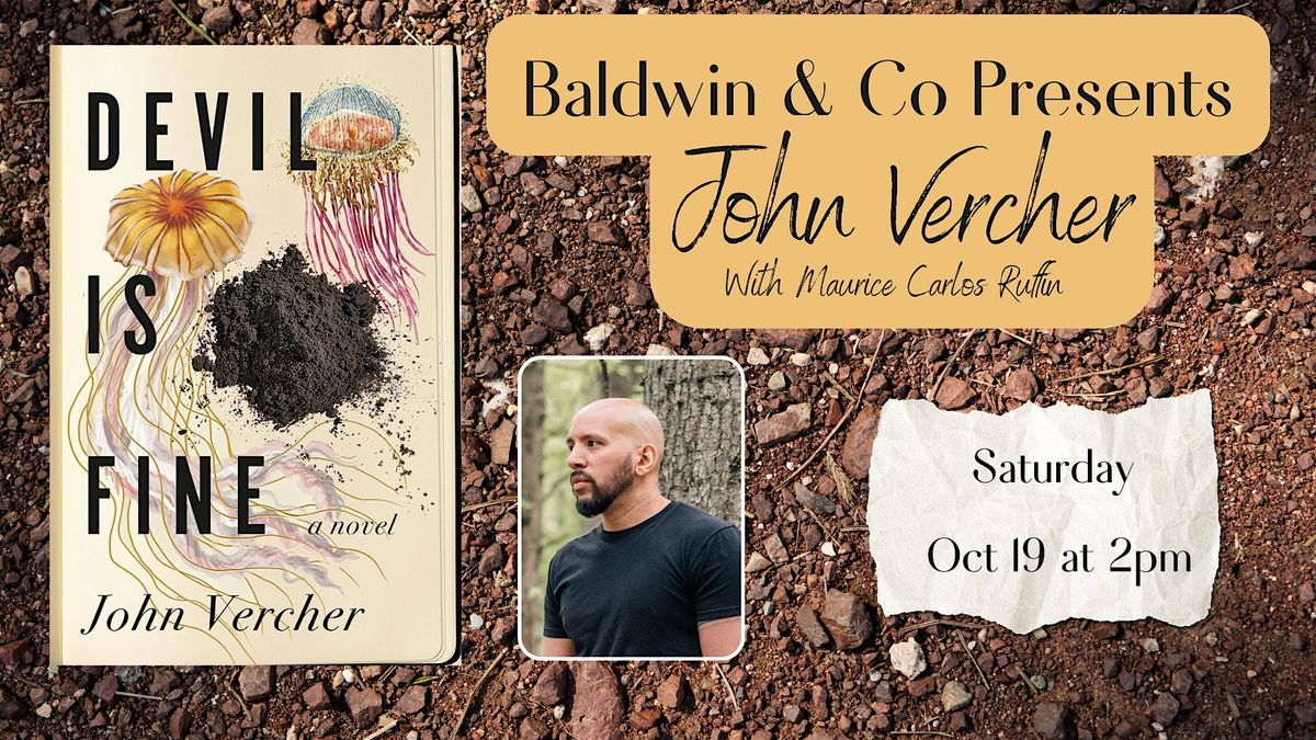 John Vercher Author Talk and Book Signing