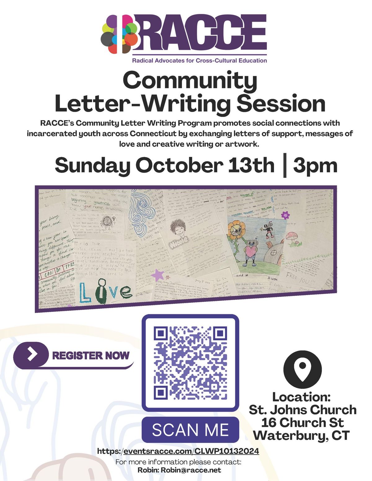 Community Letter Writing Session