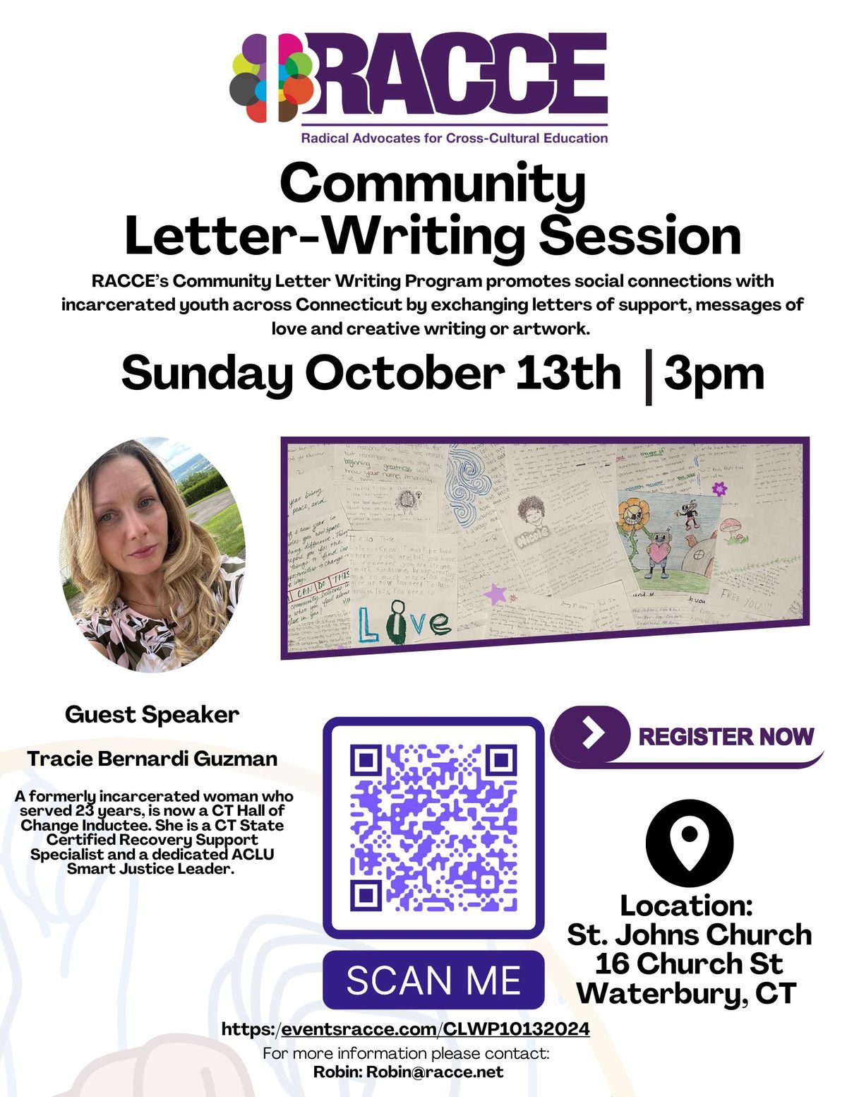 Community Letter Writing Session