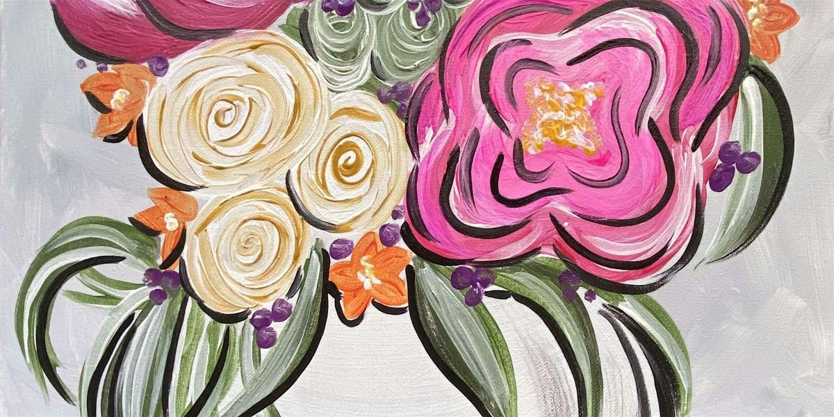 Lovely Blooms - Paint and Sip by Classpop!\u2122