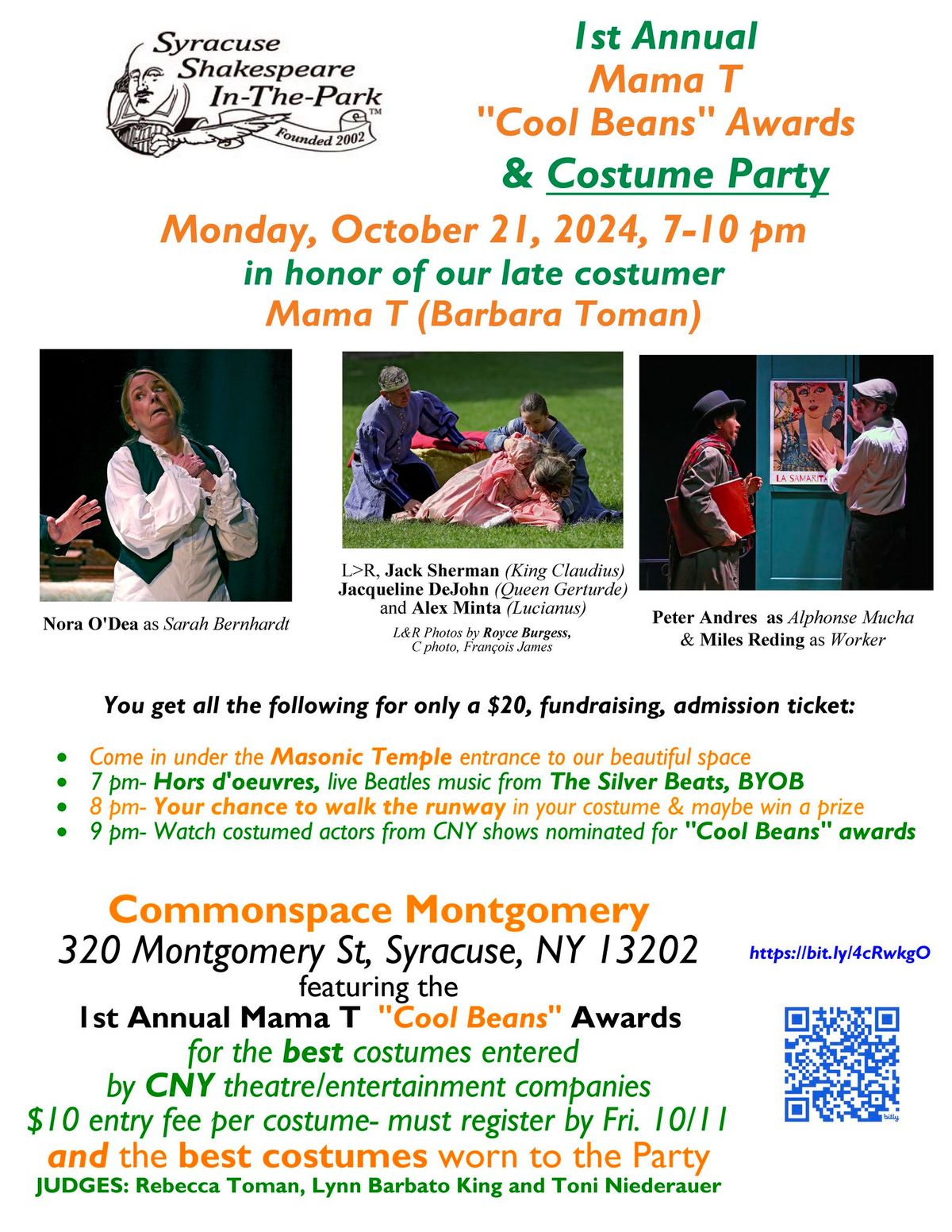 1st Annual Barbara Toman\/Mama T Cool Beans Awards\/Costume Party