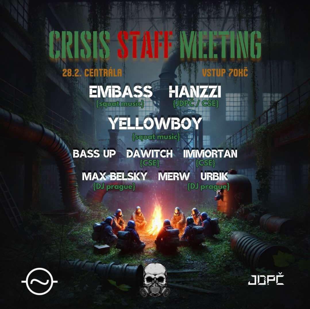 Crisis Staff Meeting w\/ Embass, Hanzzi & friends