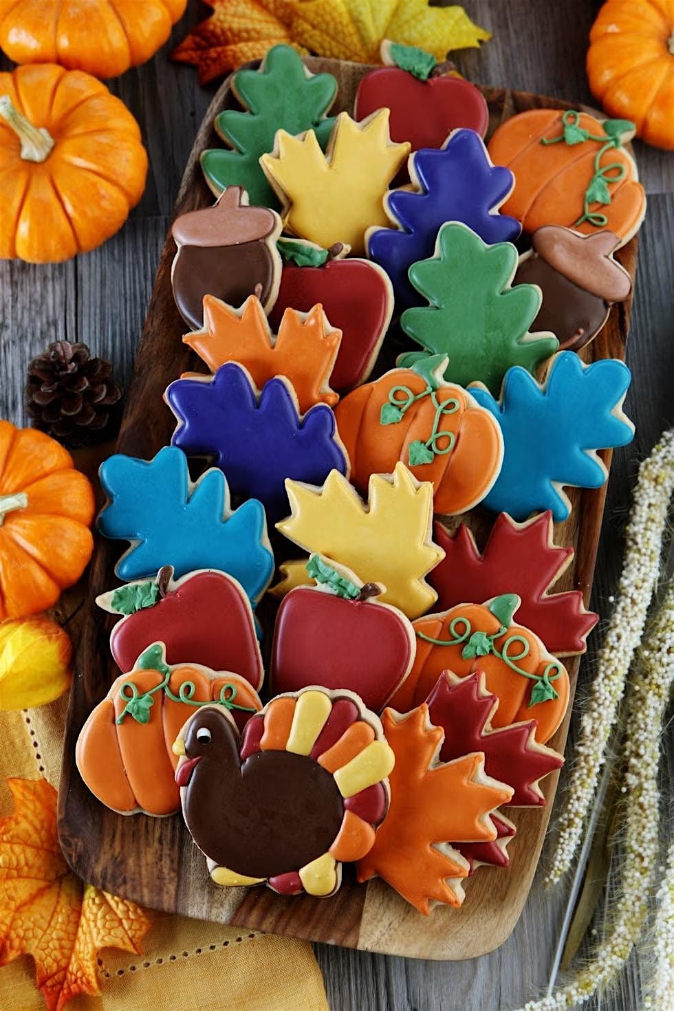 Thanksgiving Cookie Decorating | Brenda Dwyer, instructor