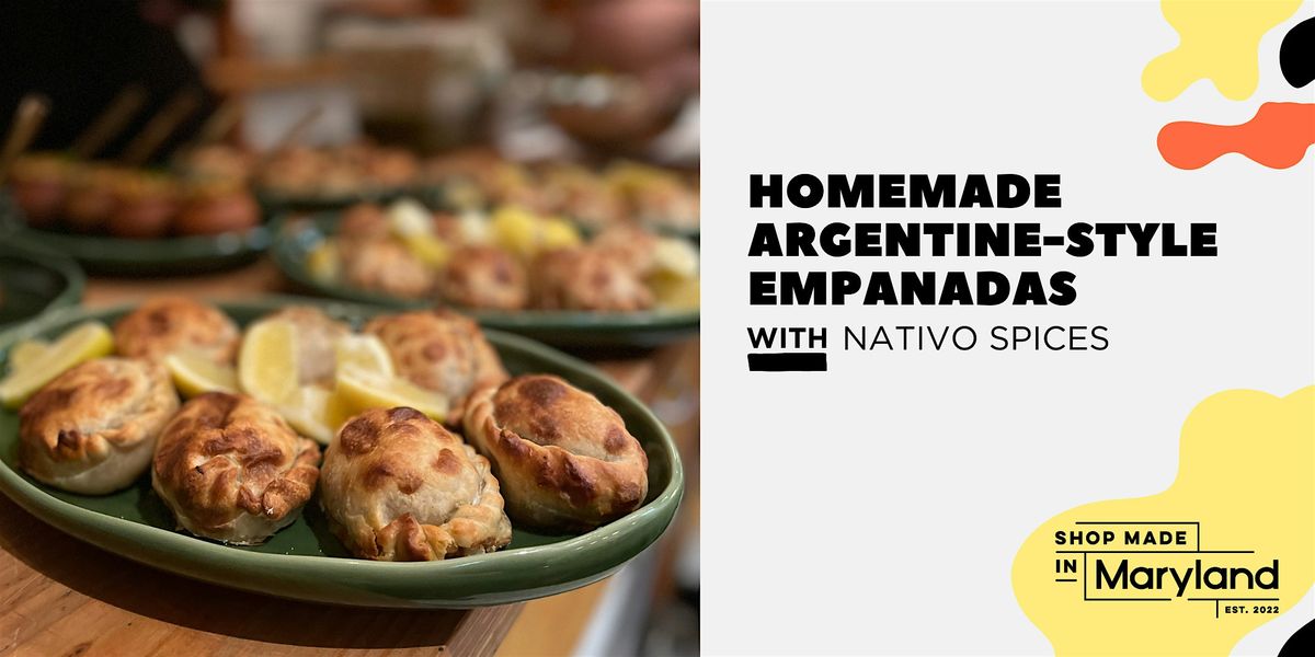 Homemade Argentine-Style Empanadas w\/Nativo Spices