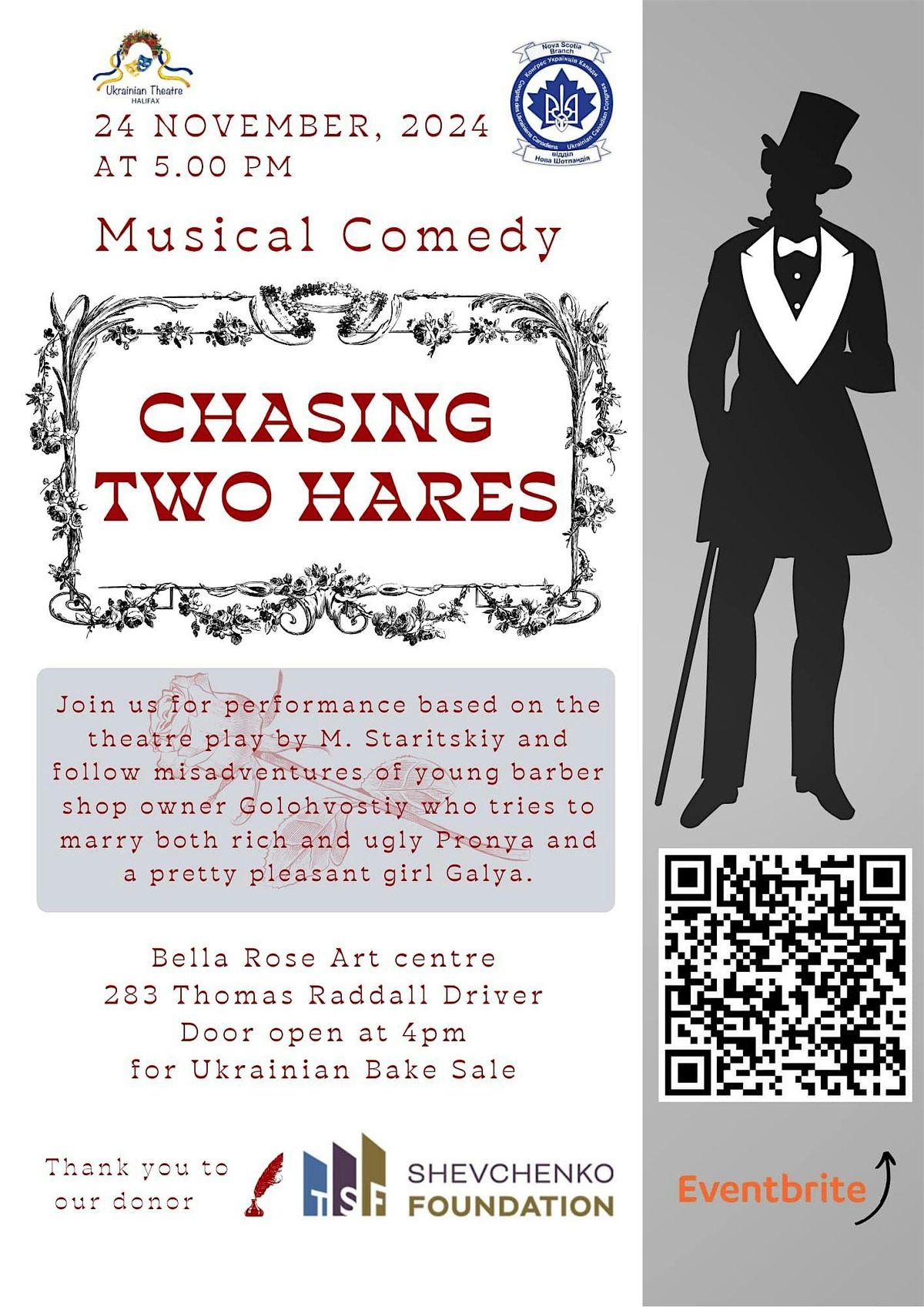 \u201cChasing two hares\u201d  musical