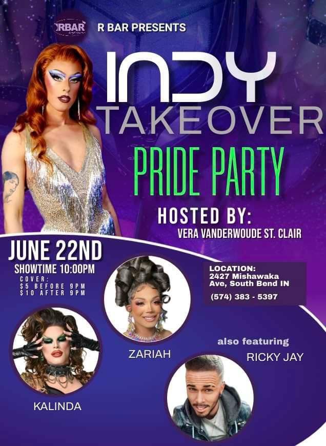 Indy Takeover Pride Party