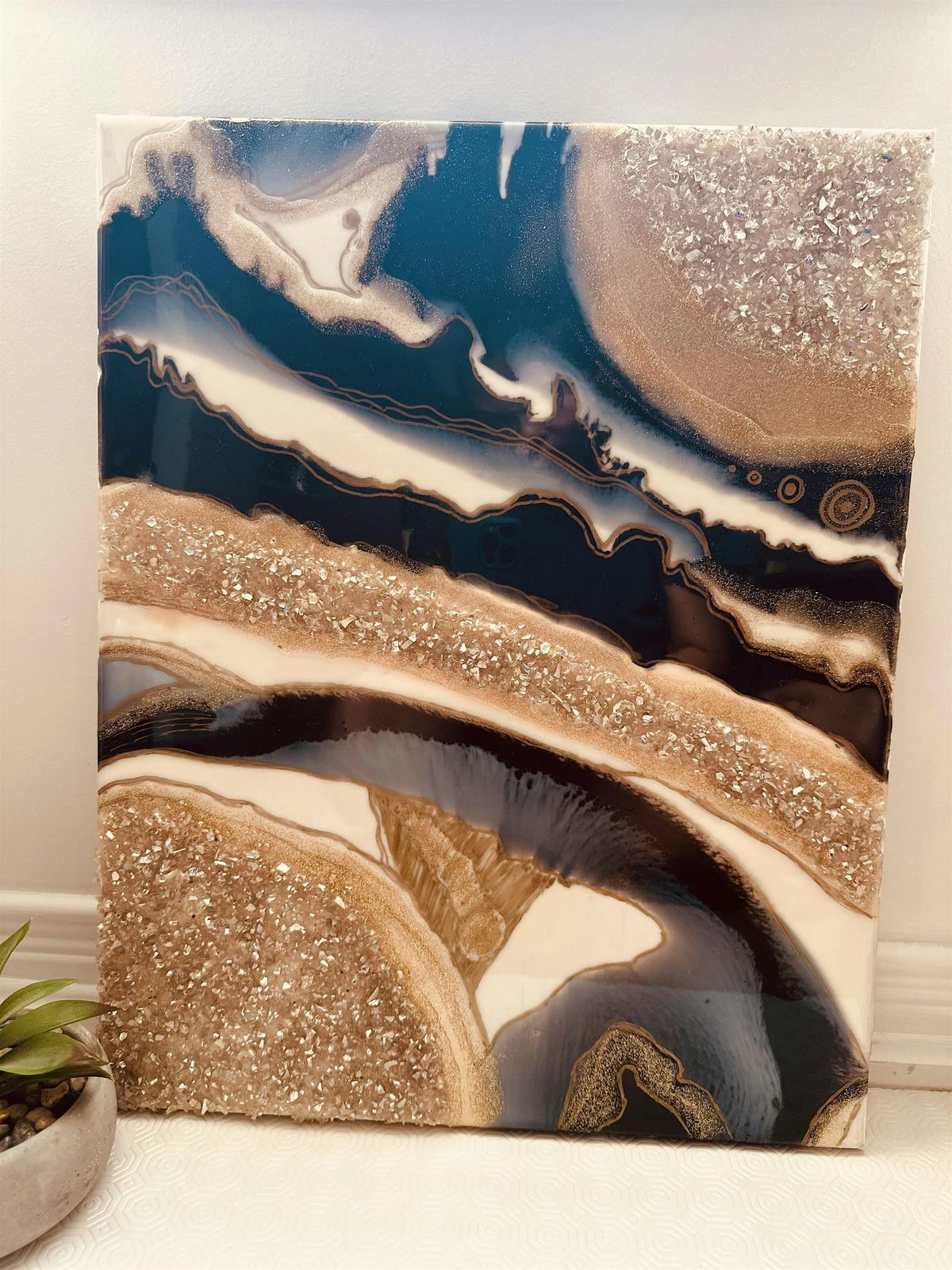 Resin Geode Art Workshop