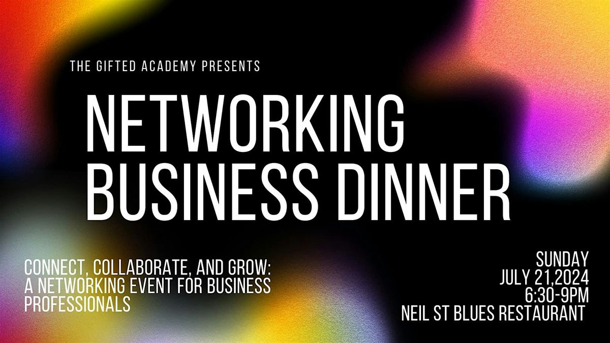 Networking Business Dinner