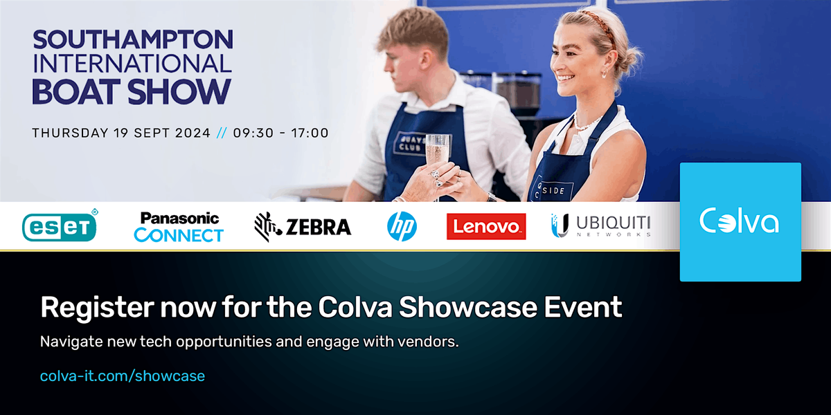 Colva Showcase Event 2024 at the Southampton Boat Show