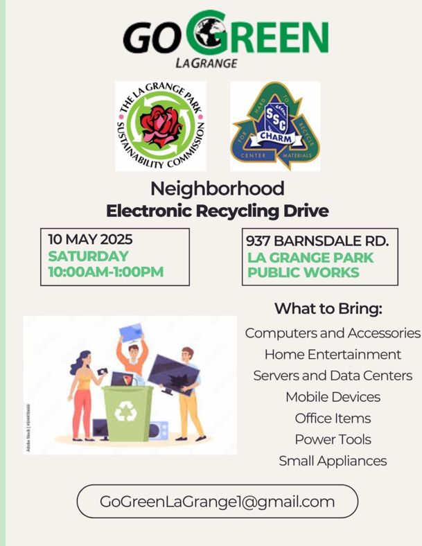 Neighborhood Electronic Recycling Drive