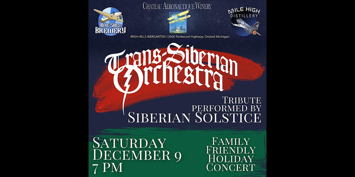 Trans-Siberian Orchestra Tribute by Siberian Solstice