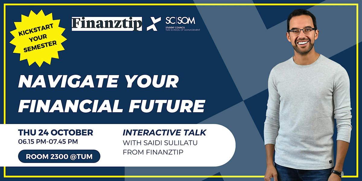 Kickstart Your Semester: Talk with Saidi from Finanztip