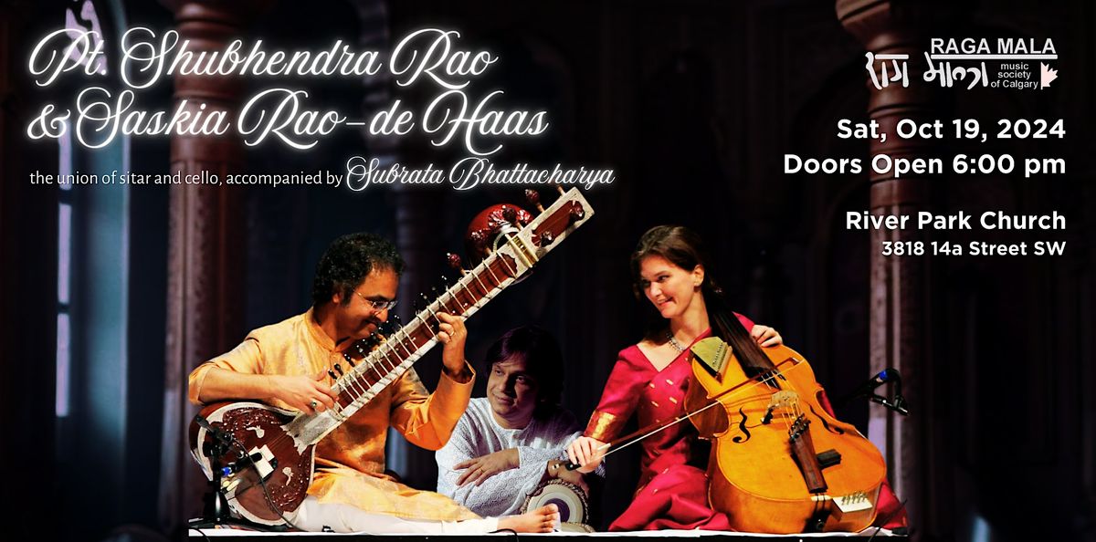 Pt. Shubhendra Rao and Saskia Rao-de Haas LIVE in Concert