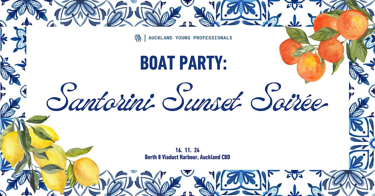 Auckland Young Professionals Boat Party 2024