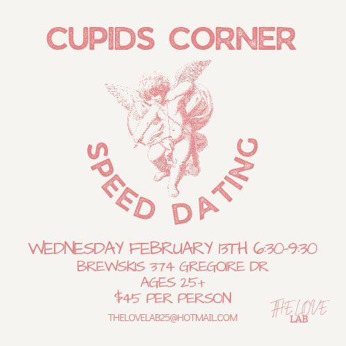 Cupid's Corner Speed Dating - Ages 25+