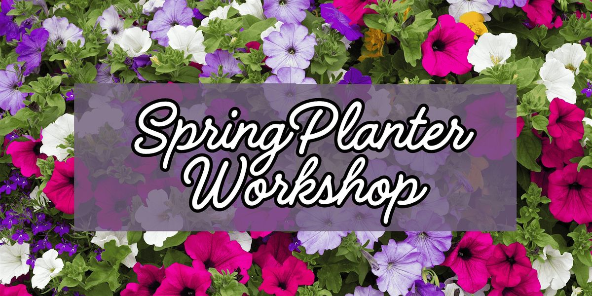Spring Planter Workshop
