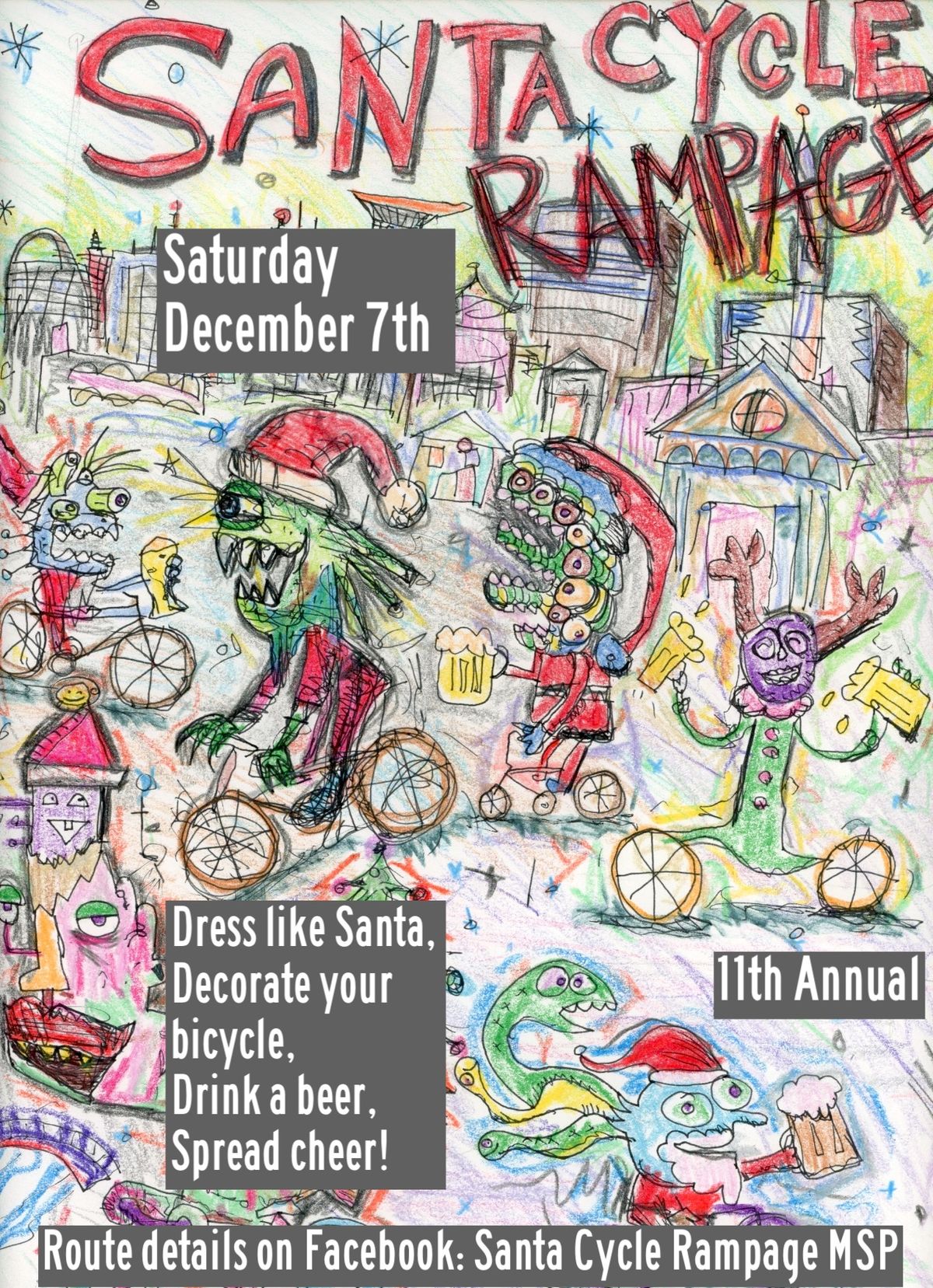 Santa Cycle Rampage 2024 - Twin Cities