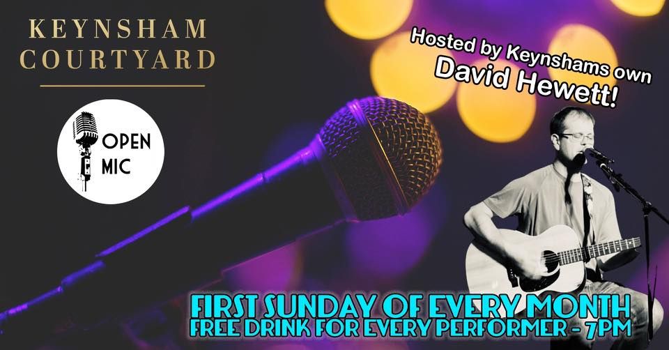 Courtyard Open Mic \/\/ Hosted by David Hewett