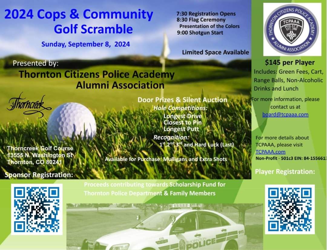 2024 Cops & Community Golf Scramble 