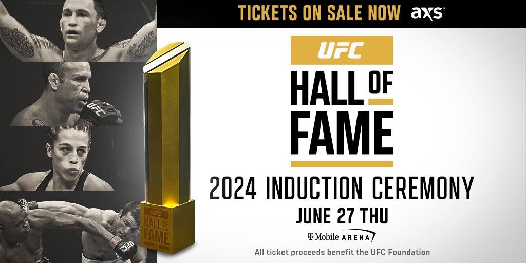 UFC Hall of Fame 2024 Induction Ceremony