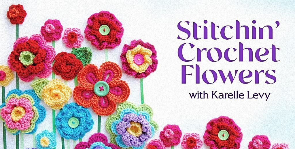 Stitchin' Crochet Flowers