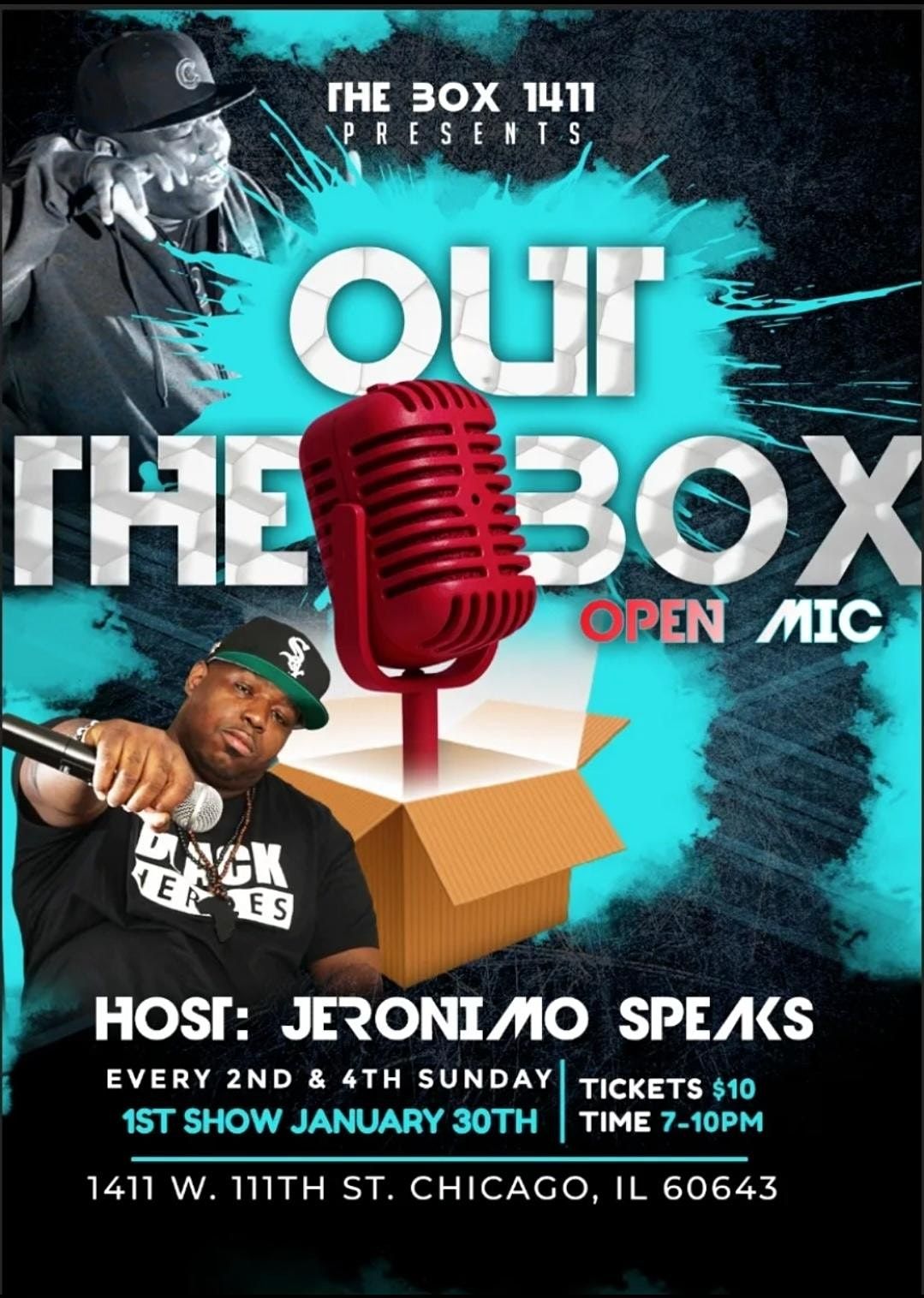 OUT THE BOX [Open Mic Poetry Night]