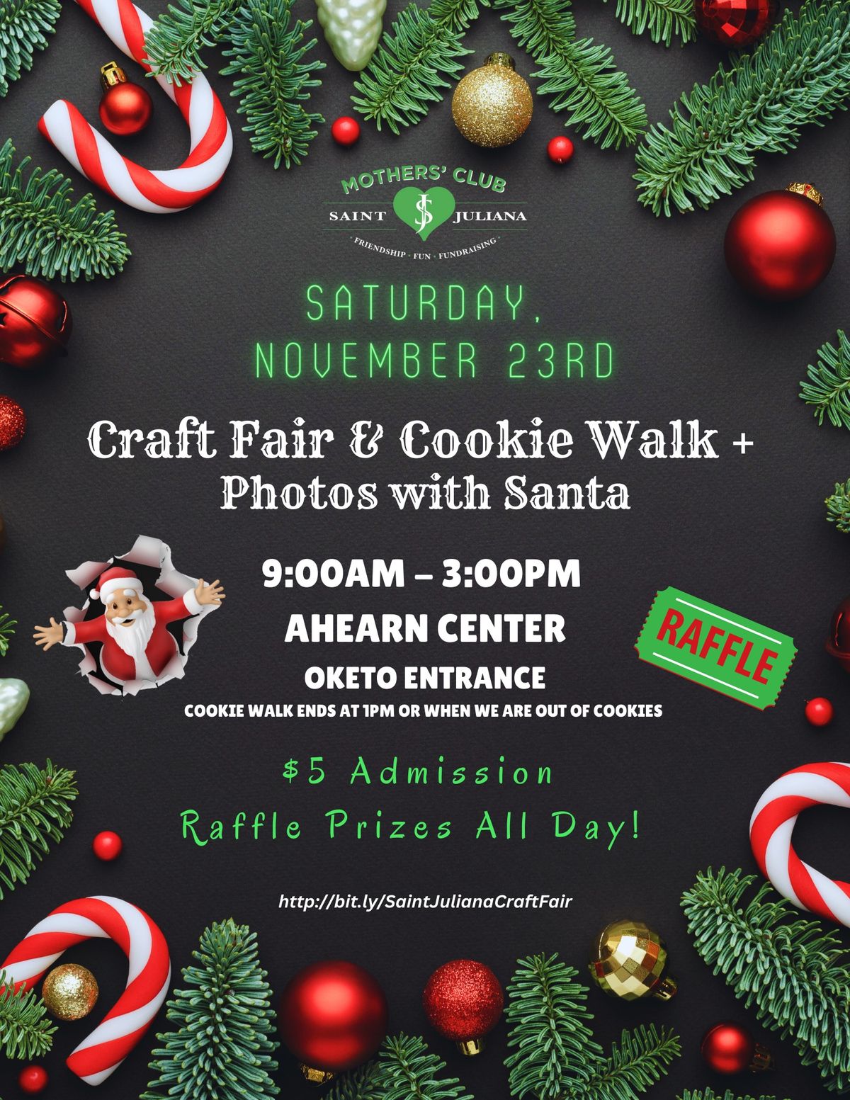 Saint Juliana Annual Craft Fair + Cookie Walk