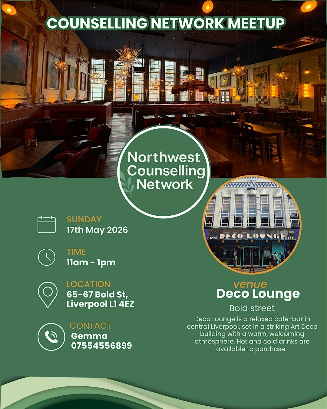 Northwest Counselling Network Meet-up