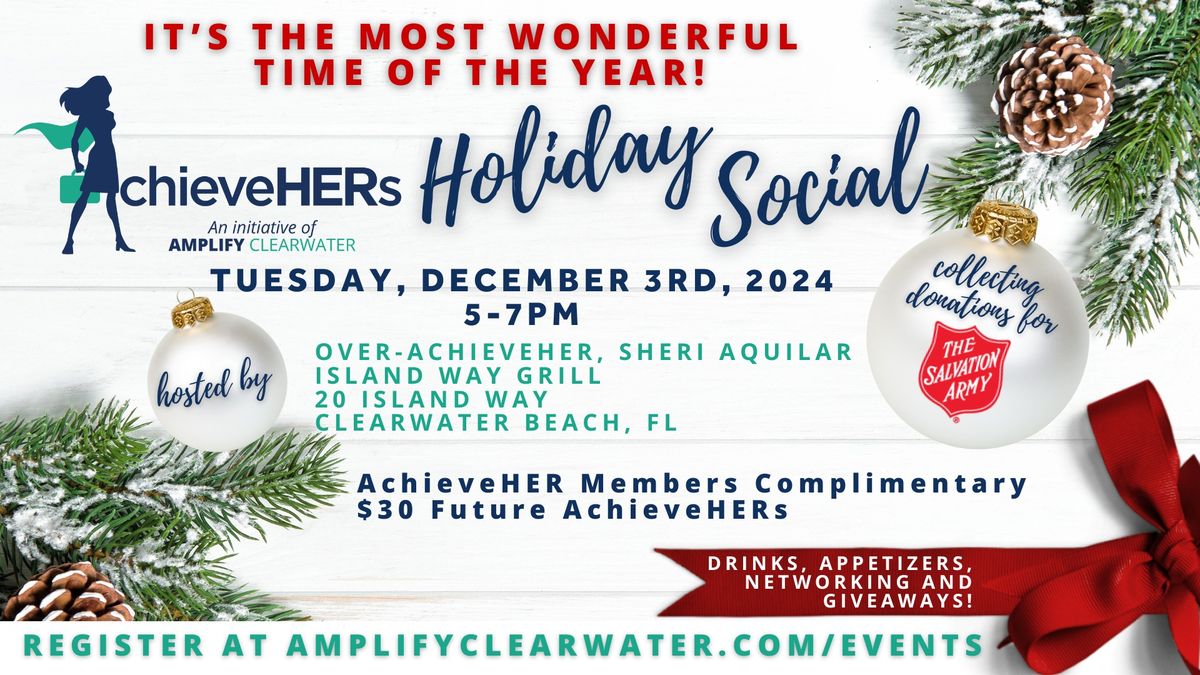 AchieveHERs Holiday Social 