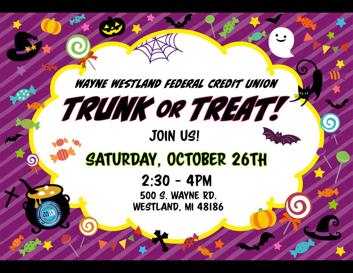 WWFCU Trunk or Treat