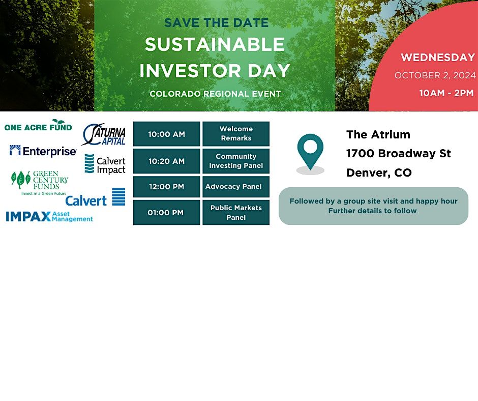 Sustainable Investor Day - Colorado