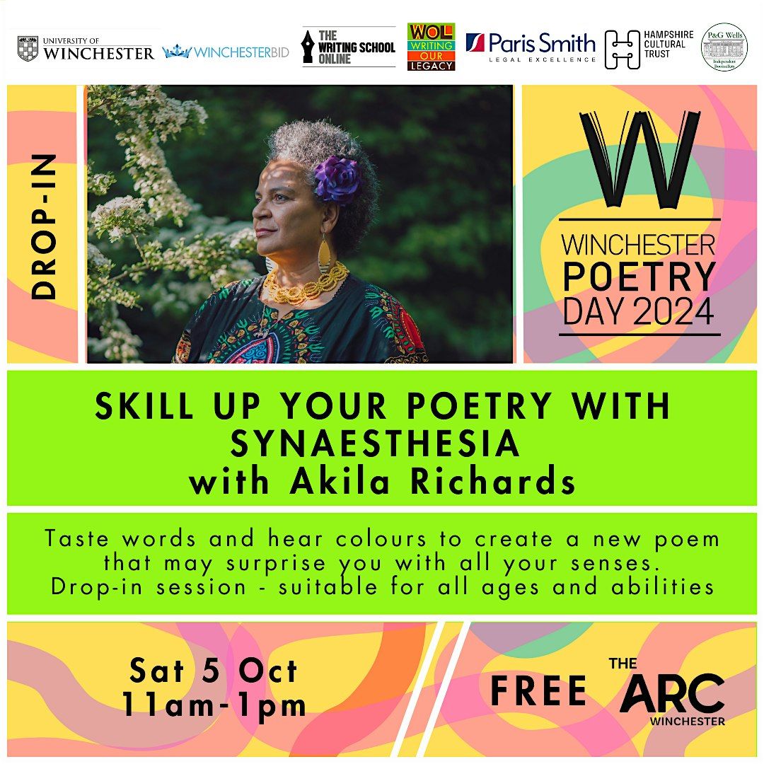 Skill Up Your Poetry with Synaesthesia with Akila Richards