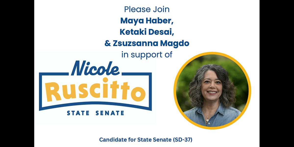 Join Us Oct. 5th to Help Elect Nicole Ruscitto