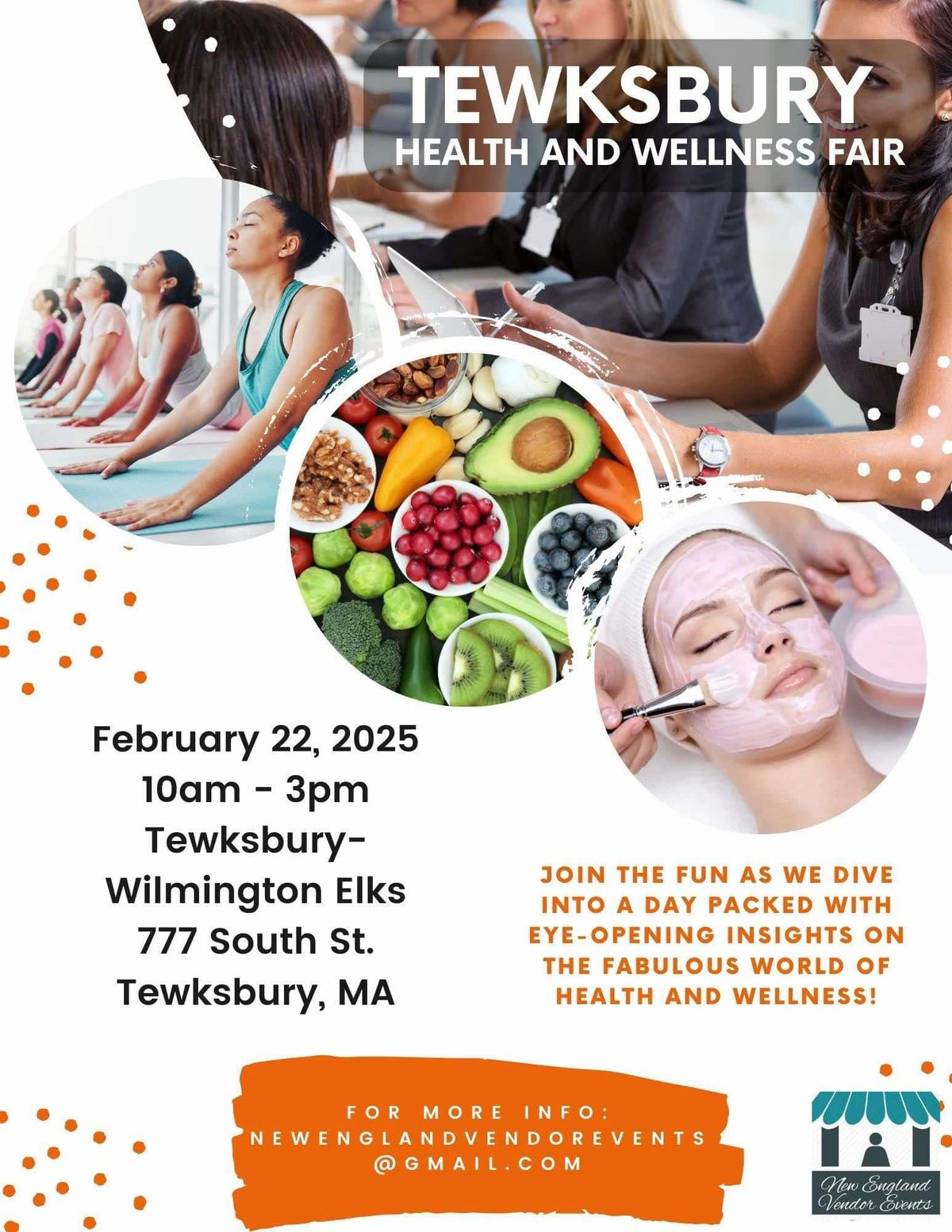 Tewksbury Health and Wellness Craft and Vendor Fair