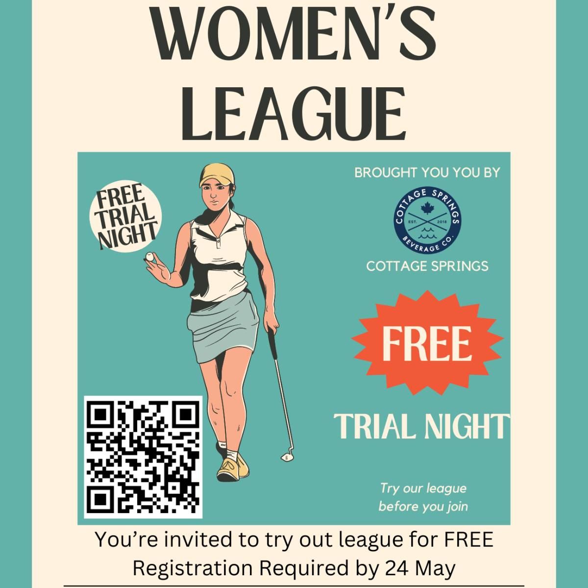 Ladies League Free Trial Night