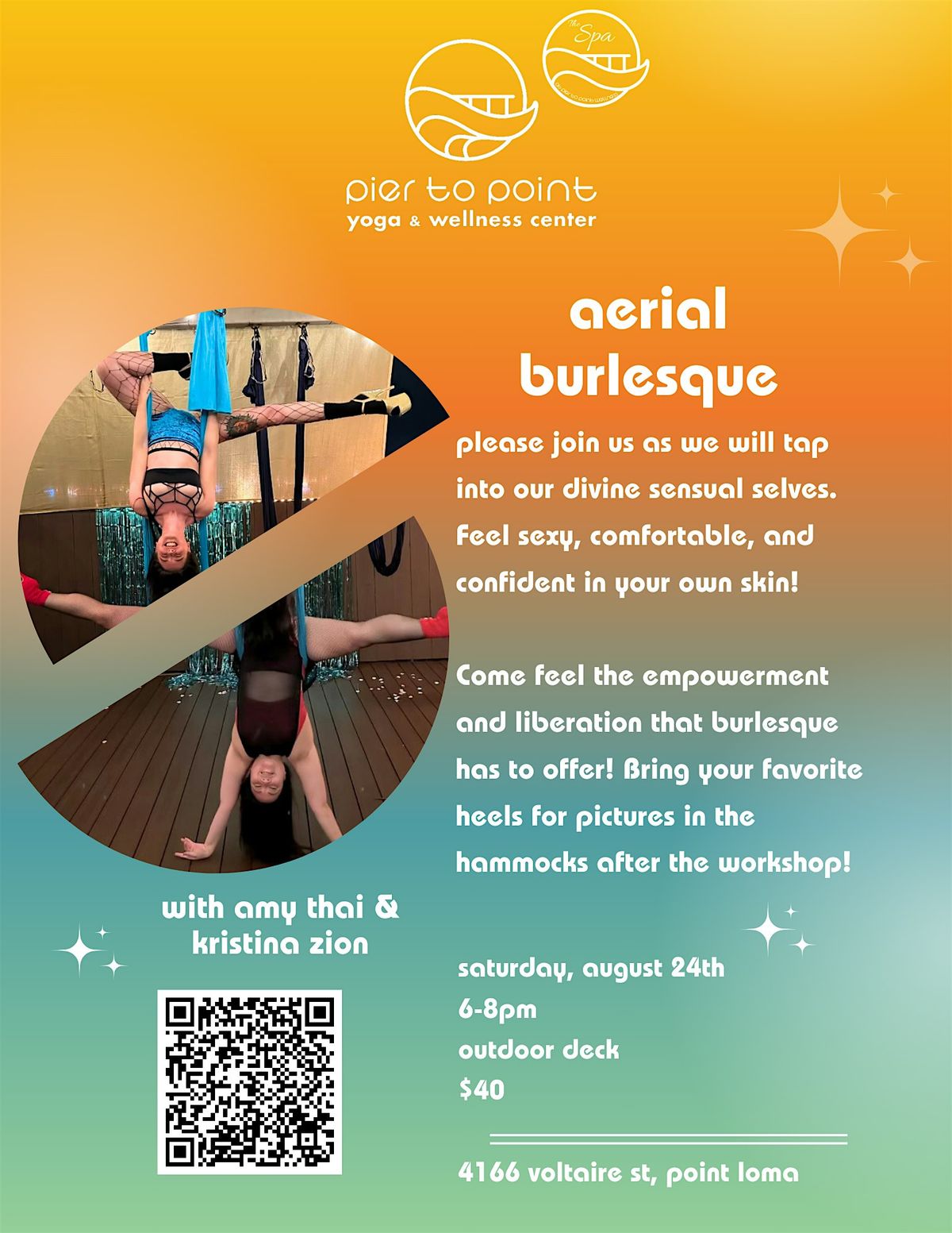 Aerial Burlesque Workshop