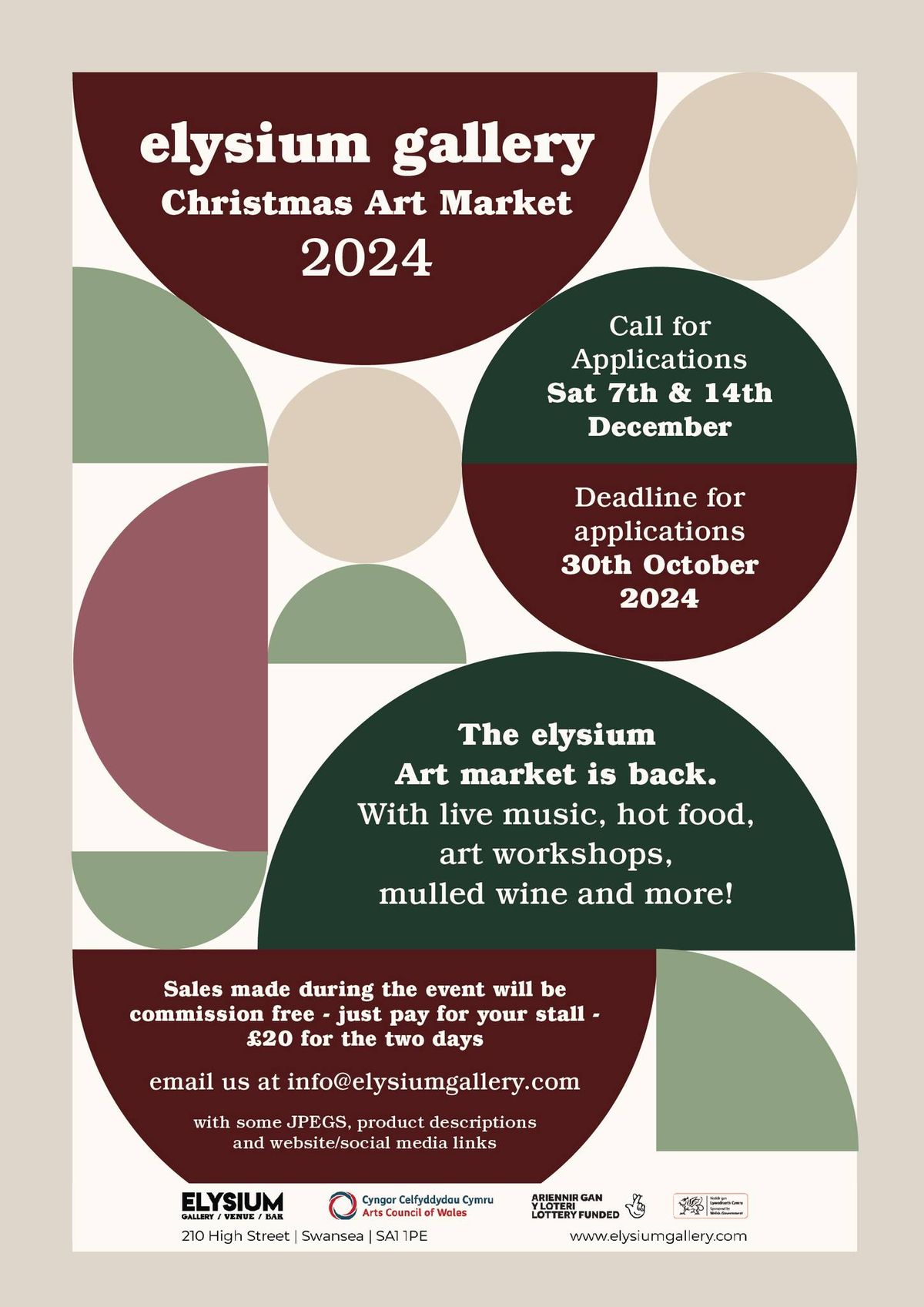 elysium Christmas Art Market