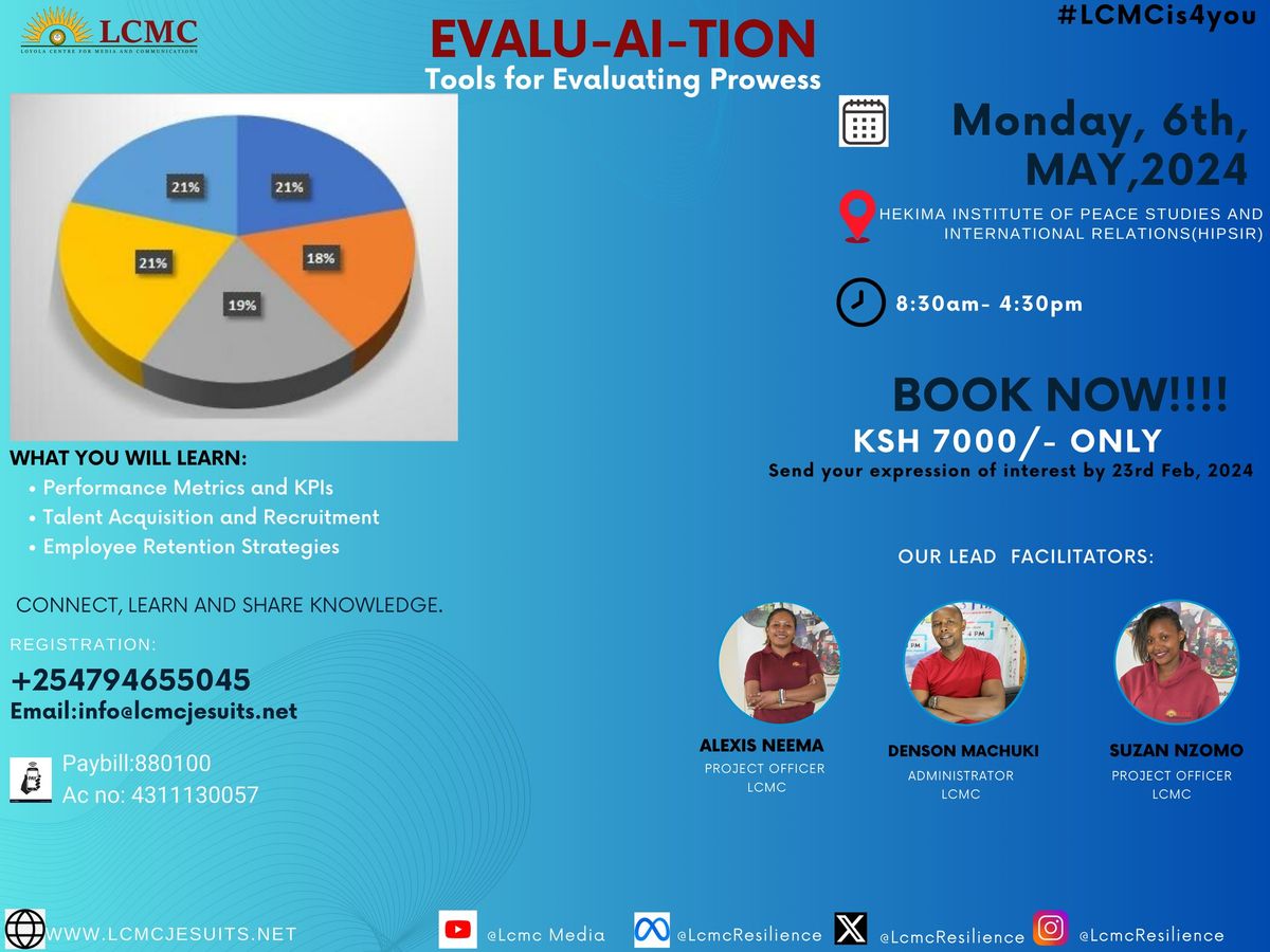 PROFESSIONAL CERTIFICATE IN MONITORING AND EVALUATION