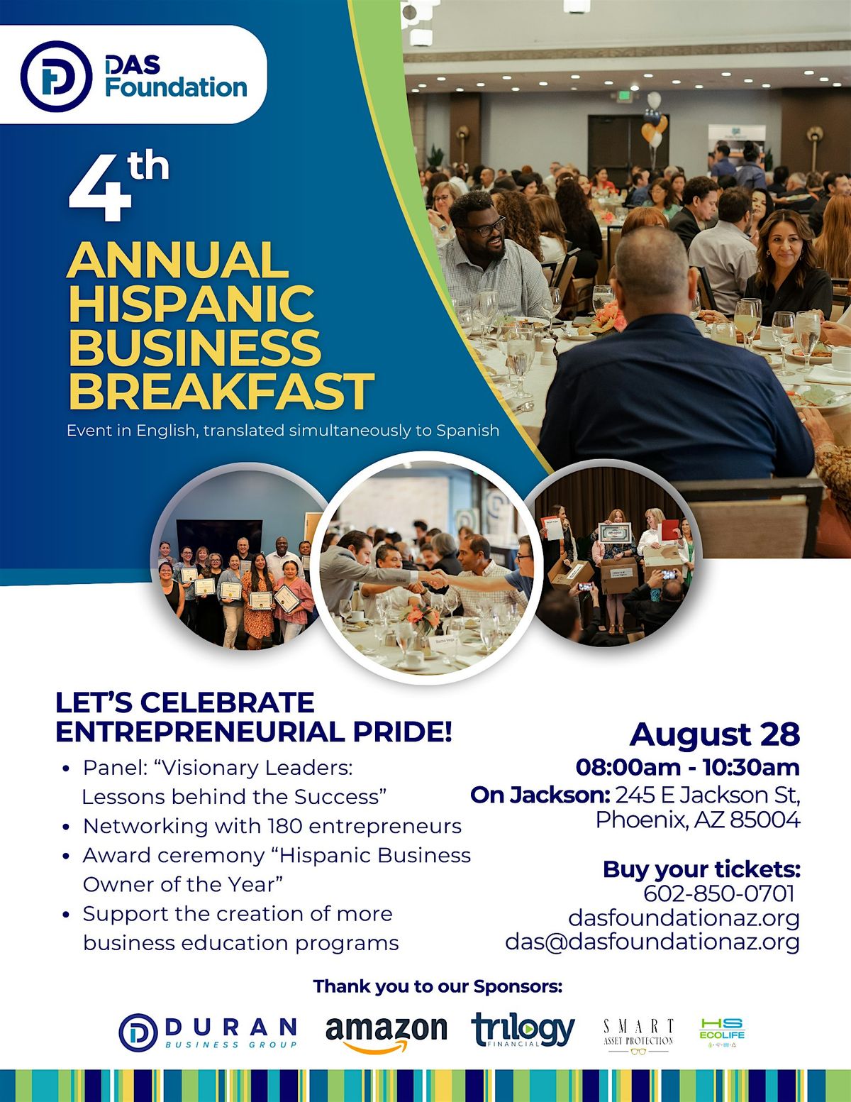 4th Annual Hispanic Business Breakfast: Entrepreneurial Pride