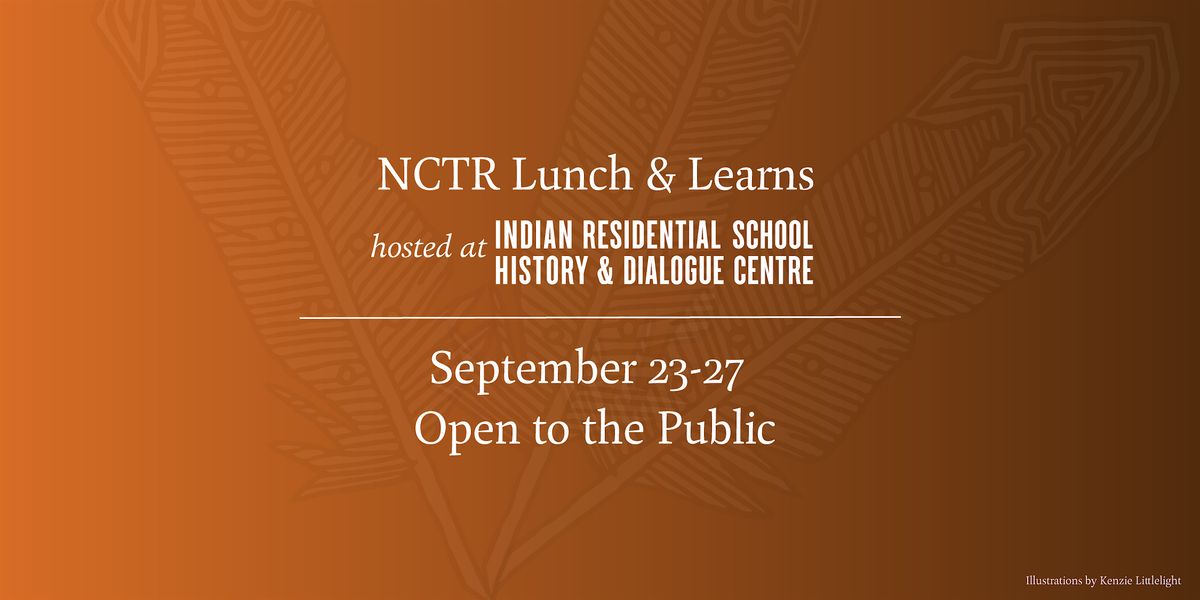 NCTR Lunch & Learn  Webinar - September 23