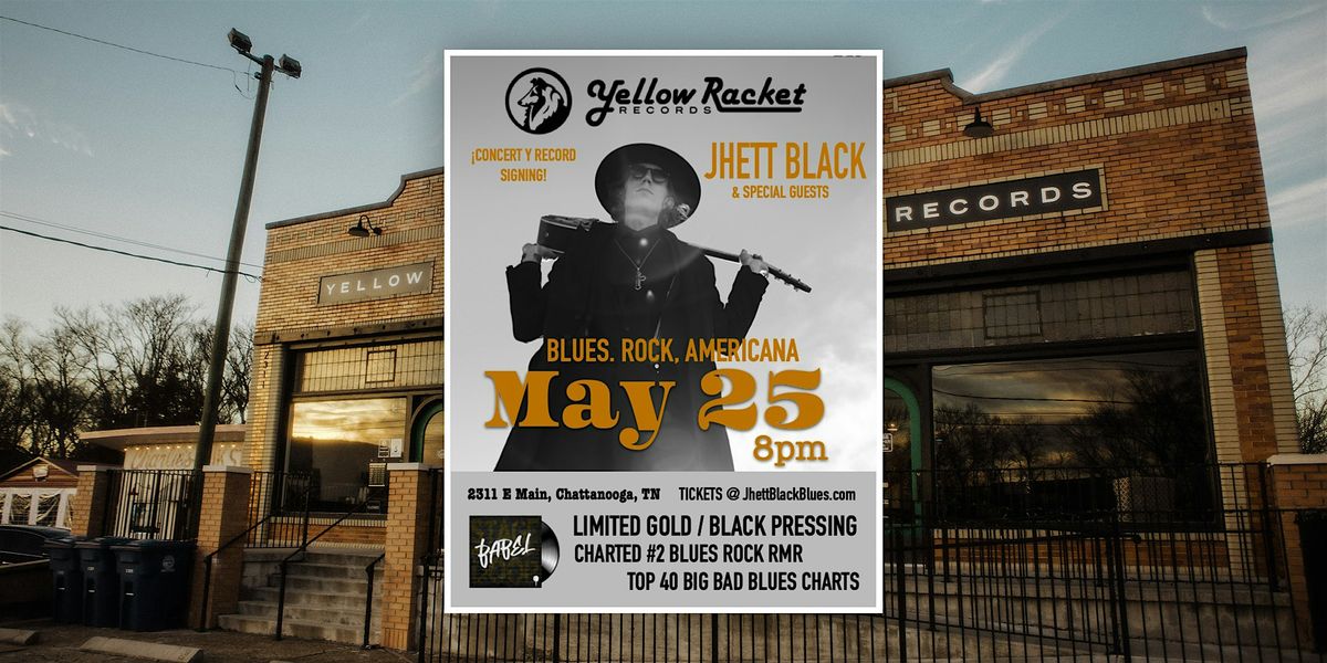 Jhett Black - Live at Yellow Racket!